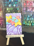 Phanny Hand Painted Extended Art Card