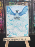 Articuno Hand Painted Extended Art Card